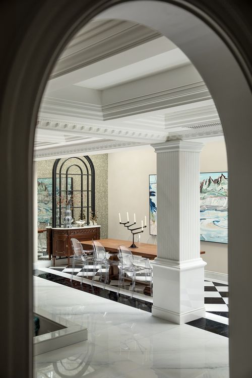 柳紹祖設(shè)計(jì) | 鐫刻經(jīng)典 自在雅奢 杭州480㎡住宅美學(xué)鑒賞